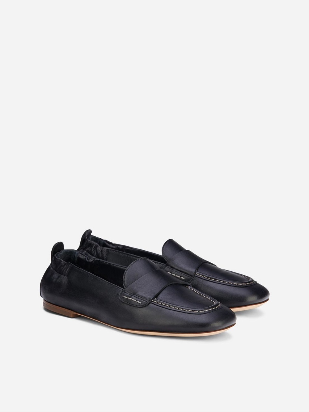 AGL MARA PURE LEATHER MOCCASIN
